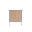 Table de chevet 3 tiroirs Hammond, gris