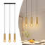 Agilmar 3 - Light Gold Cylinder Pendant