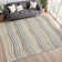 Machine Washable Indoor/Outdoor Micelotta ACN2333 Stripes Rug