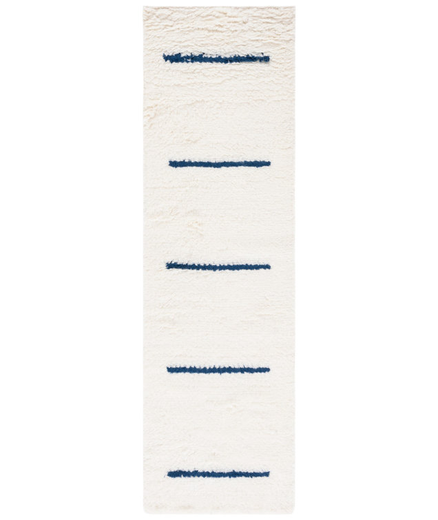 Mayer Handmade Wool Ivory/Navy Rug