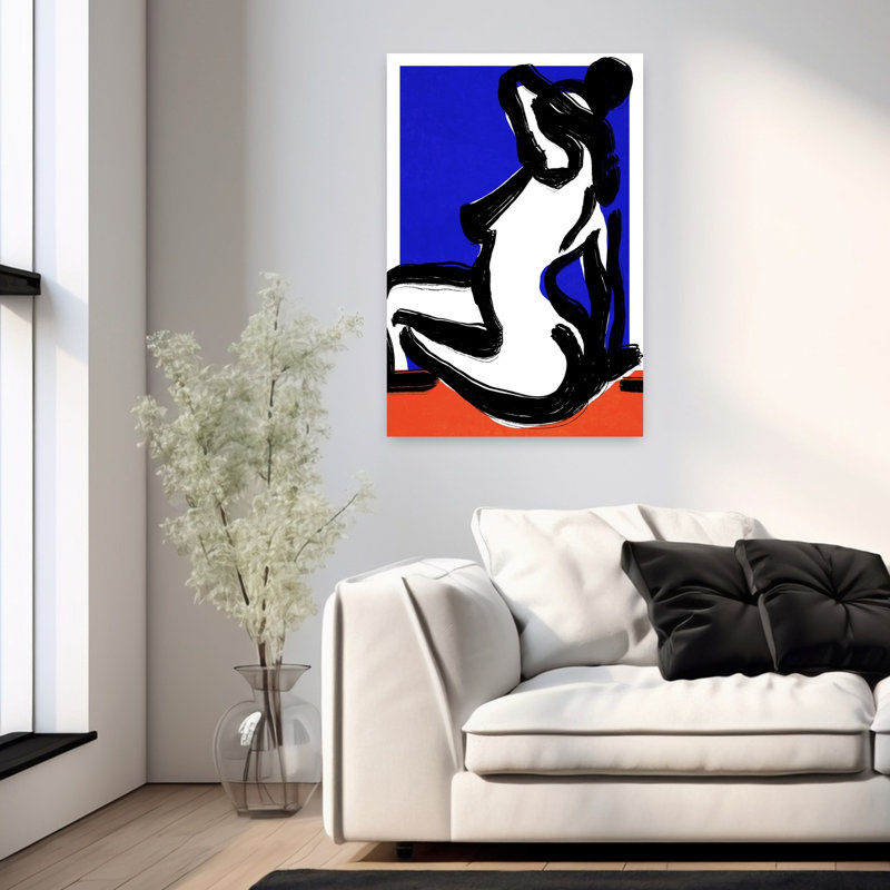 Art contemporain Art contemporain, H 36 po x l 24 po