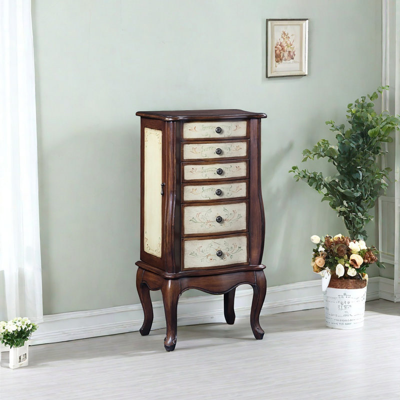 Elegant Decorative Cabinet With Jewelry Storage