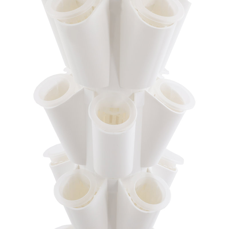 Ensemble de culture hydroponique 12 couches 60 trous, Blanc