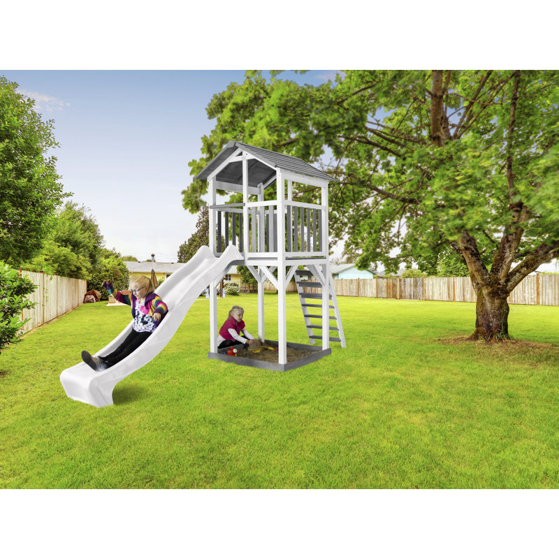 AXI 111.2cm W Wood Climber, White