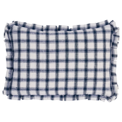 Crawford Check Pillow
