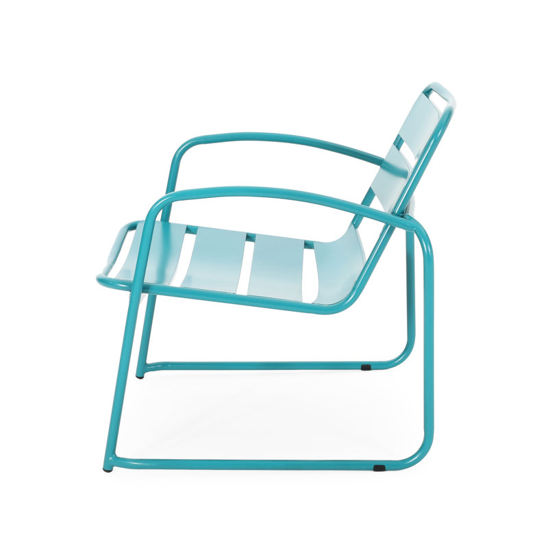 Chair In Teal Iron: Relax And Rejuvenate, 24.7 In. Deep, 27.22 Wide, 24.69 High, 13.99 Lb Iron For Relaxing Moments, Depth, Width, Height,