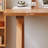 Simple Multi-functional Cherry Wood Writing Desk-1555837581