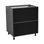 WITKITCHENS Cabitet moderne avec panneaux de particules l 36 po x P 24 po x H 34 1/2 po 