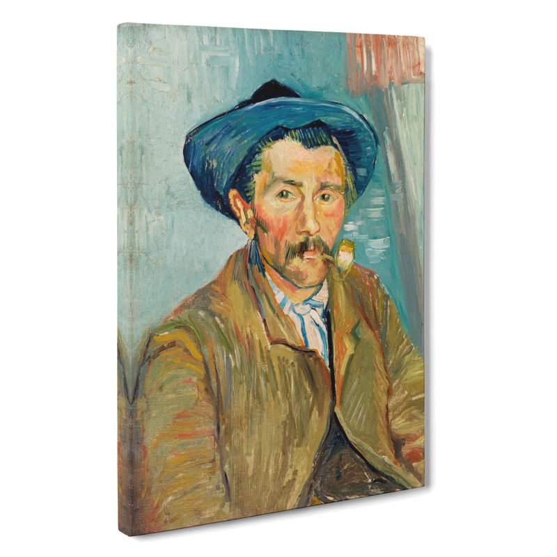 The Pipe Smoker by Vincent Van Gogh - Wrapped Canvas, 91cm H x 60cm W x 3cm D