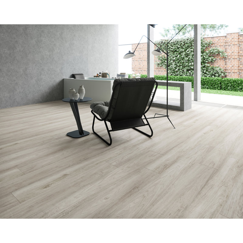 9" x 60" x 6mm Oak Click Lock SPC Luxury Vinyl Plank, Elite Sepia