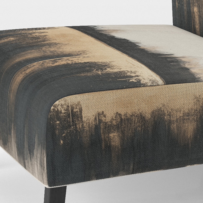 Fauteuil de chambre Abstract Modern, Slipper Armless