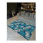 Tapis tissé traditionnel bleu sarcelle Mosso-1642414910