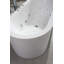 Baignoire tourbillon autoportante en acrylique 67 po avec jets 67 po