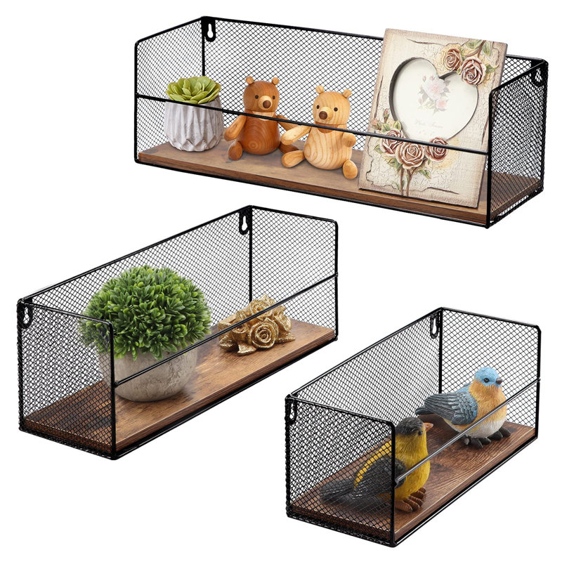 Perlas Floating Shelf and Accent Shelf