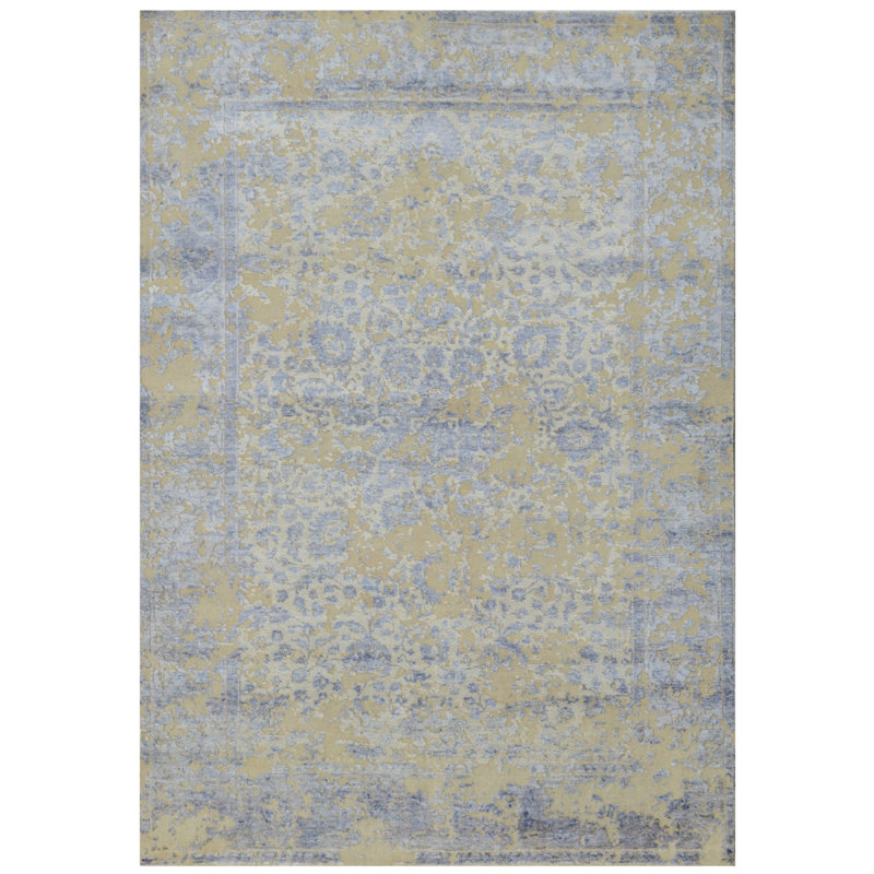 Geometric Hand Knotted 170cm X 240cm Area Rug