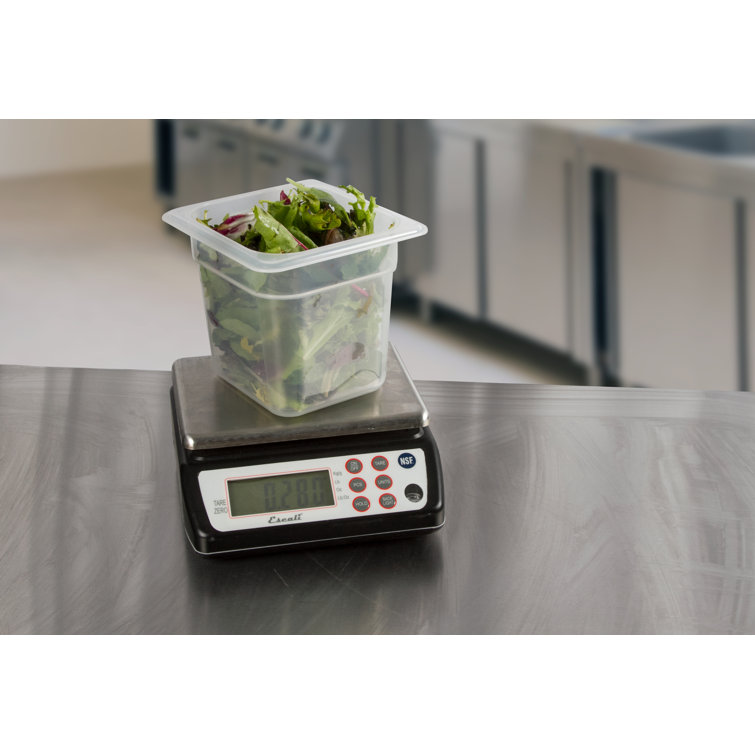 San Jamar Gray Food Scale