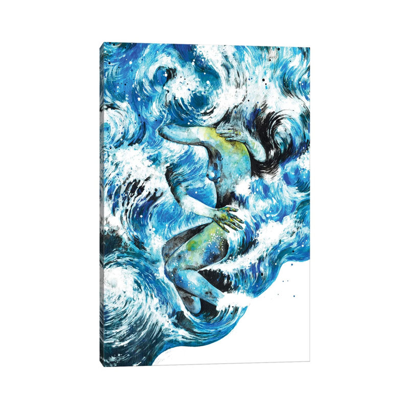 Come Home by Pride Nyasha - Painting on Canvas, Wrapped Canvas, 45.72cm H x 30.48cm W x 1.91cm D