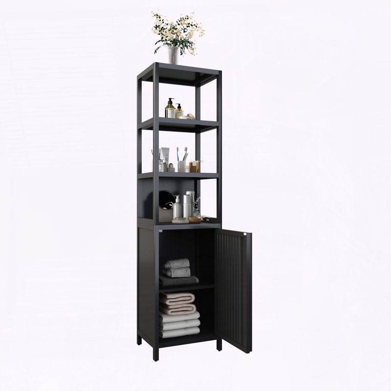 Armoire de rangement haute avec porte à volet
