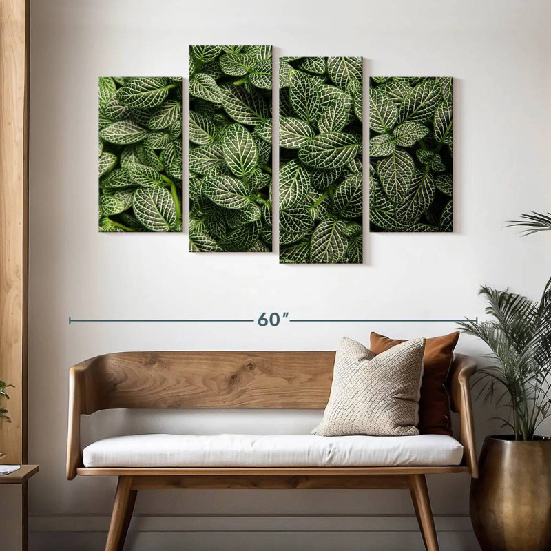 Harnek Green Nerve Plant, 32" H x 52" W