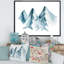 «Blue High Mountain Range II», reproduction sur toile-67390105-67390112