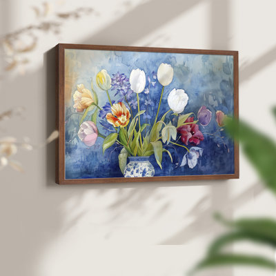 Floral Series-CVIII -Framed Print - Restickable