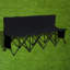 Portable Folding Camping Bench with High Backrest for 4 People-937771738
