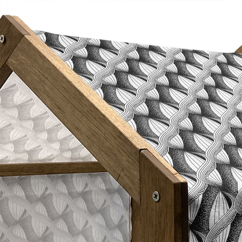 Niche pour chien en bois, H 32,28 po x l 39,37 po x P 28,35 po