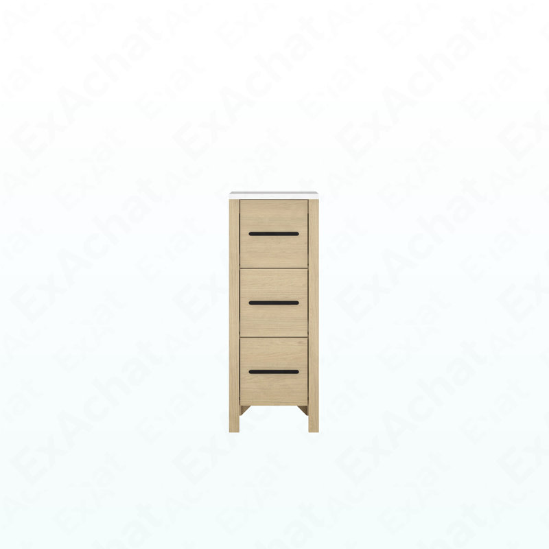 Meuble-lavabo 12 po, meuble-lavabo avec comptoir Freestangding