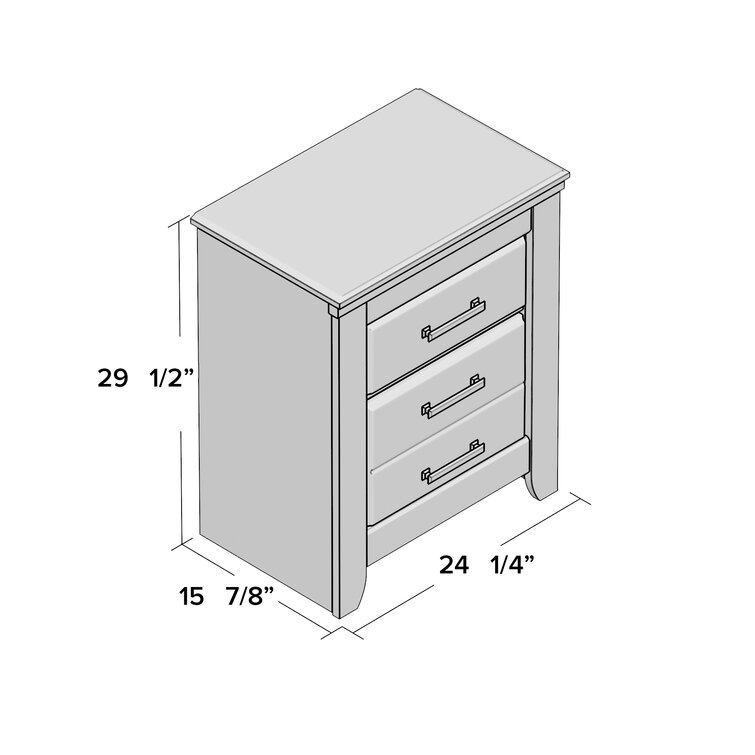 Uhrichsville 1 - Drawer Iron Nightstand Loon Peak Color: Brown