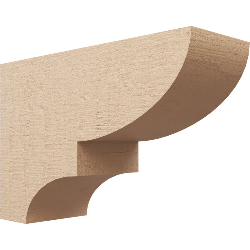 Bois de cèdre brut Ridgewood, Corbeau apprêté Ridgewood, H 18 po x l 9 po x P 27 po