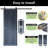 Homacer Navy Unassembled & Finished Slanted Stripe Design Two Barn Door with Non-Bypass Installation Hardware Kit, interior use only-114500925