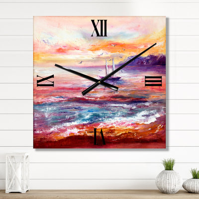 Metal Wall Clock