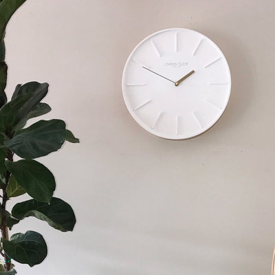 Oslo Resin Wall Clock