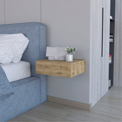 Table de chevet flottante murale Macadamia