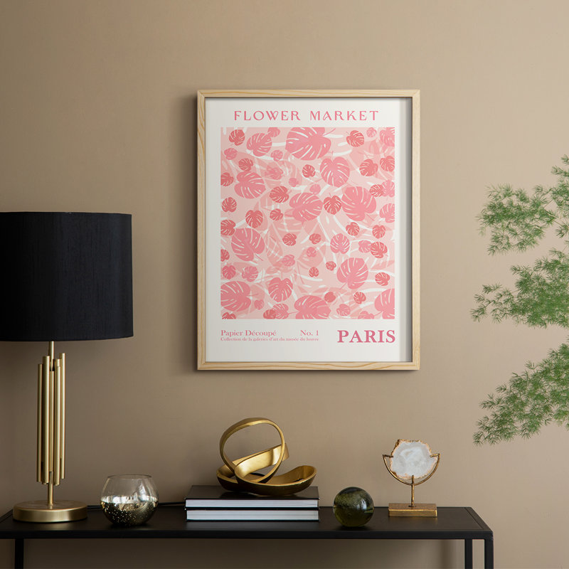 Matisse XXVII, reproduction d'art encadrée - bois massif