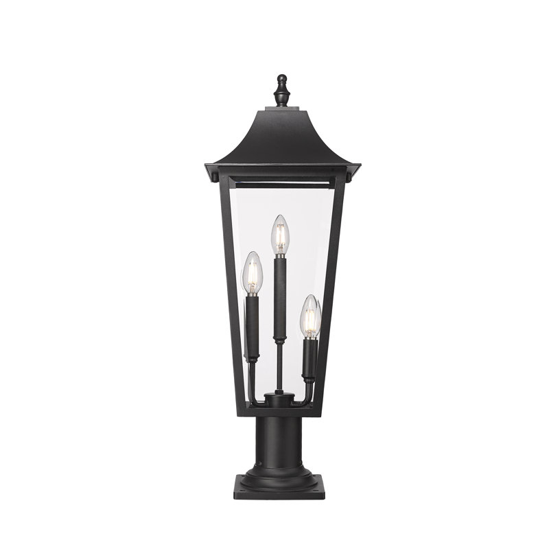 Luminaire d'extérieur 3 lumières Barling, H 28,75 po x l 10 po x P 10 po