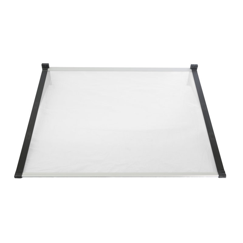Opale droite 47,24 "x 39,37" en polycarbonate, Opale