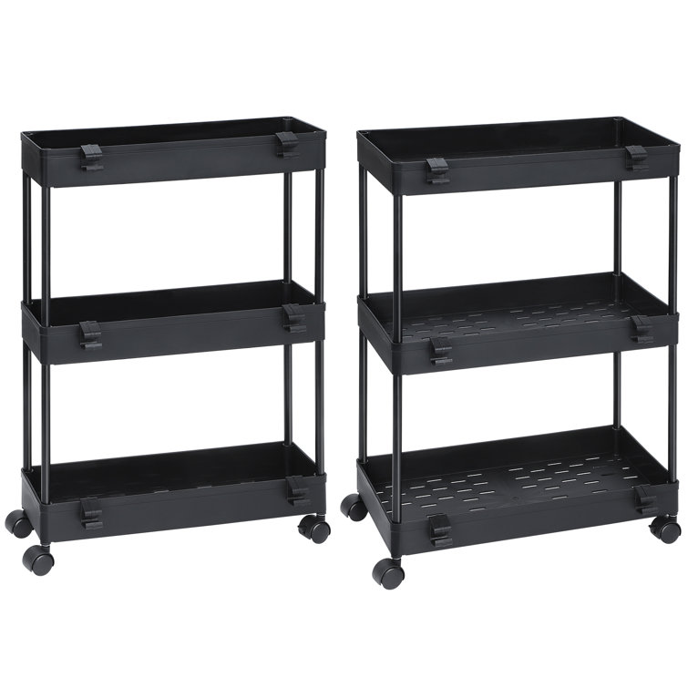 Slim Shelving Unit Kitchen Cart