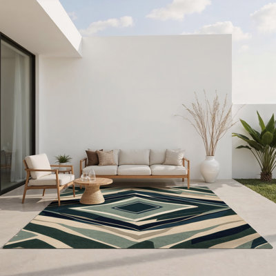 Tapis intérieur et extérieur Cosmic Echo