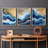 Abstract  Series  CXL  -Set Of 3 Framed Giclee Prints -Ready to Hang-107252242-107252244