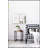 Rectangular Wooden Wall Mirrors With Distressed White Frame, Perfect For Modern And Rustic Home Decor