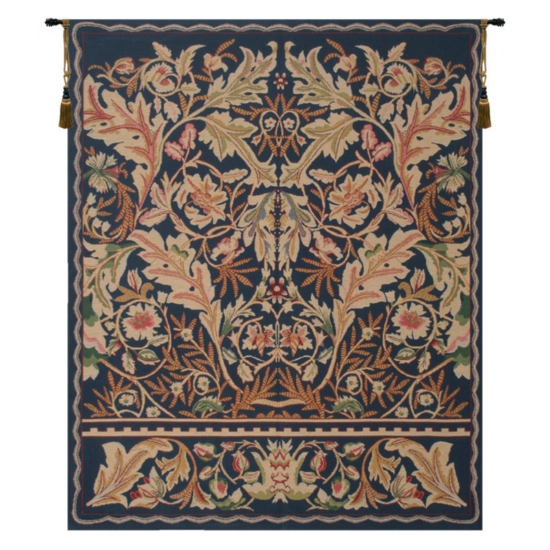 Loom Woven Cotton Blend Wall Hanging, 70" H x 53" W