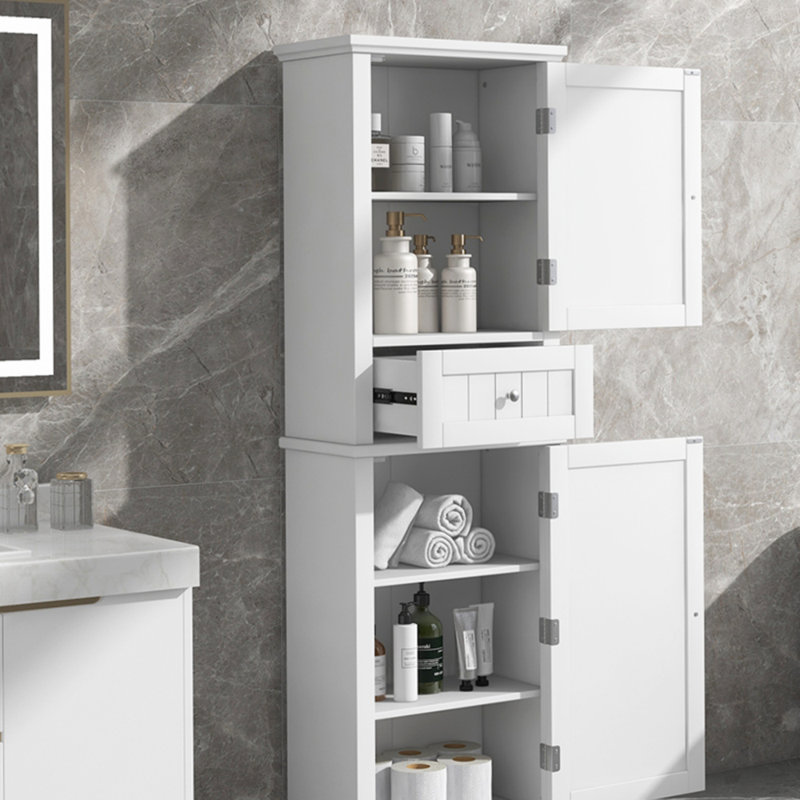 Zayon Accent Cabinet, White
