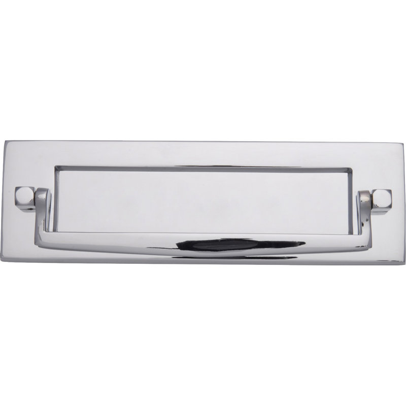 Heritage Brass Heritage Postal Knocker, Polished Chrome