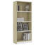 Inayah 4-Tier Book Cabinet Bookshelf BookCase Stand Storage Rack Engineered Wood-784490720-698154933