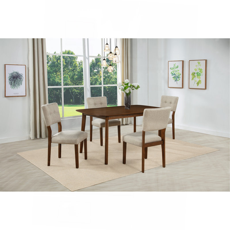 Ensemble de salle à manger moderne Mid-Century, 5