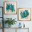 «Blue Infusion I», ensemble de 2 reproductions d'art encadrées-758792466-758792468-758792474