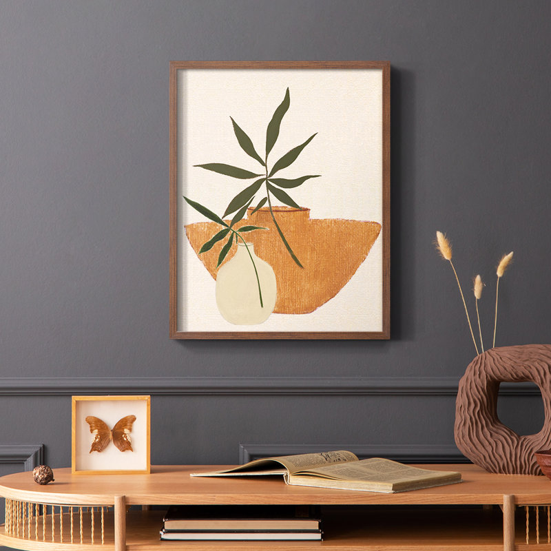 «Santa Fe Still Life II», reproduction encadrée - bois massif, H 28 po x l 22 po, Brun