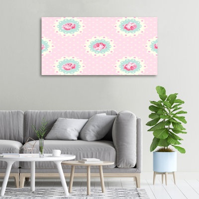 Roses - Wrapped Canvas Print