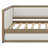 Upholstered Daybed With Trundle And Nailhead Decoration